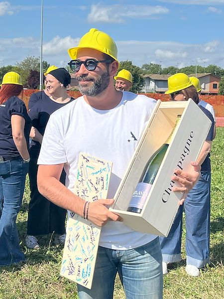 Nuove radici, stessi valori: Atlante posa la prima pietra della nuova sede