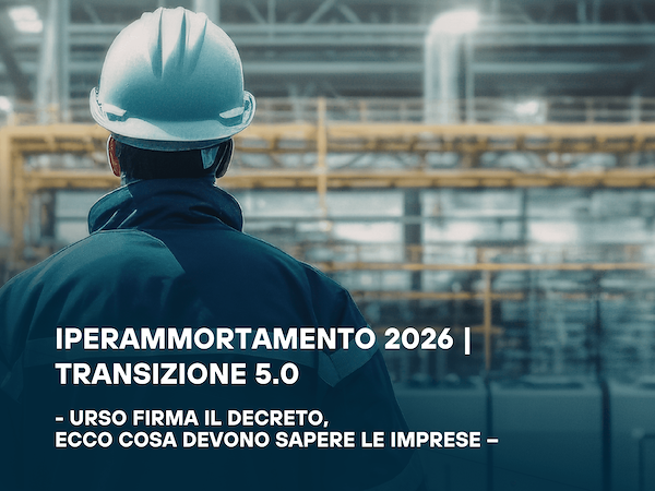 Iperammortamento 2026 | Transizione 5.0