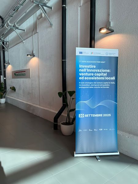 7ᵃ tappa del Roadshow PNRR – “Investire nell’Innovazione: venture capital ed ecosistemi locali”