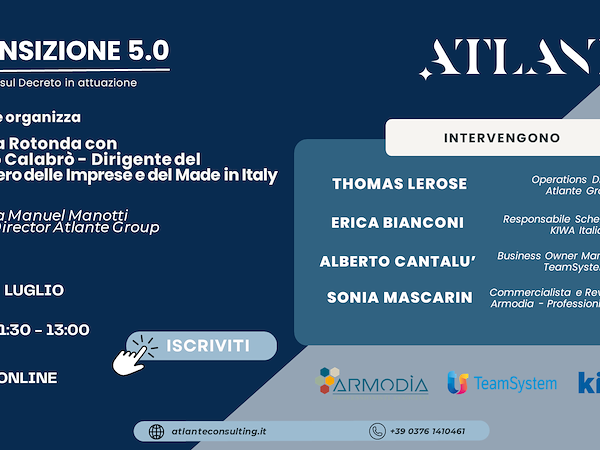 Tavola Rotonda con Marco Calabrò su Transizione 5.0