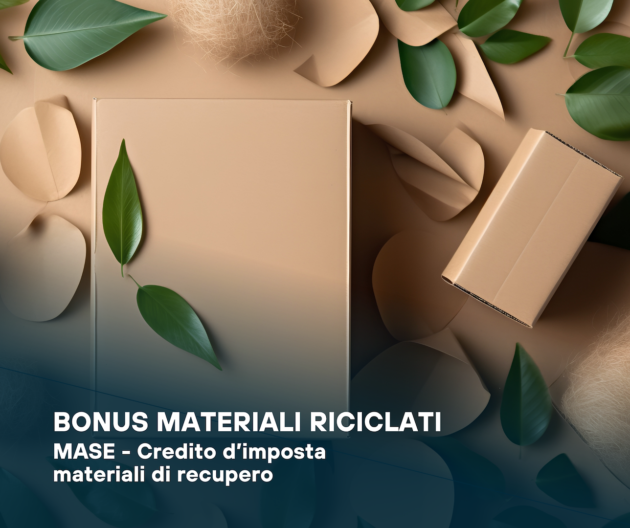 Credito d’imposta del 36% per materiali e imballaggi riciclati: domande dal 1° dicembre 2025