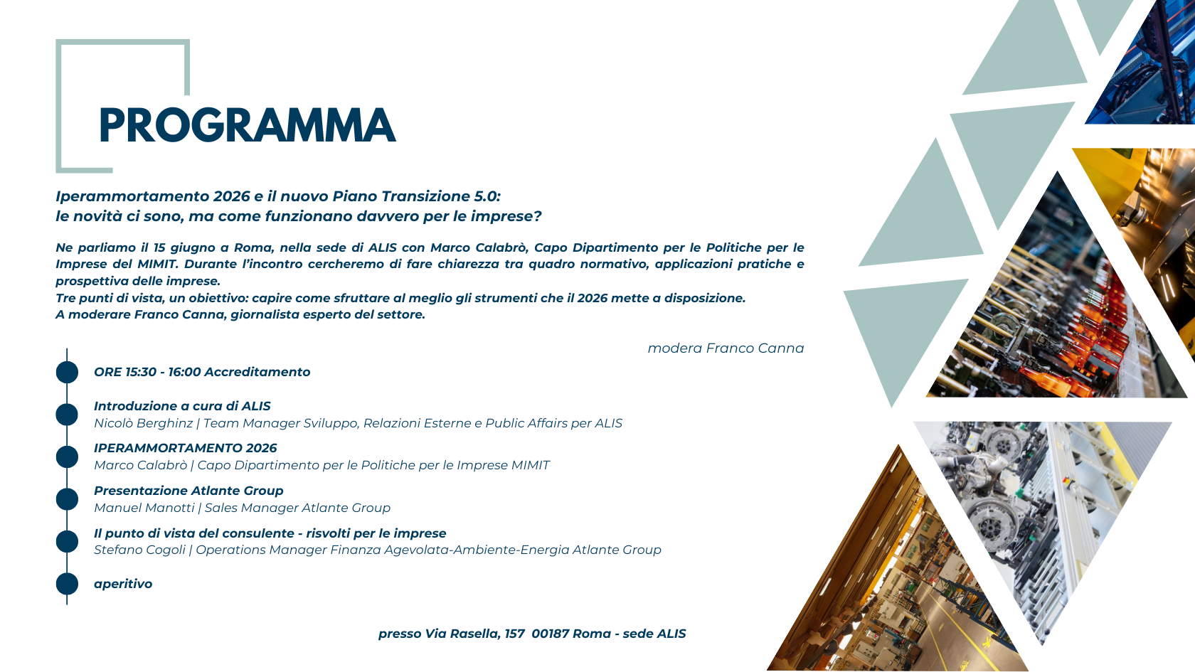 PROGRAMMA