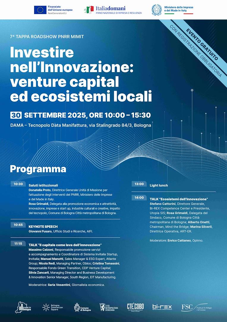 Atlante partecipa alla 7ᵃ tappa del Roadshow PNRR promosso dal MIMIT