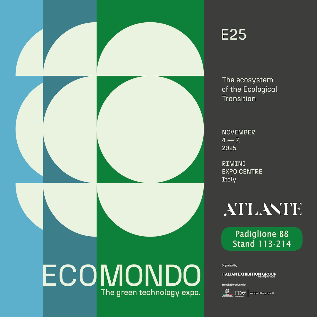 Atlante Group a Ecomondo 2025: innovazione e sostenibilità protagoniste a Rimini
