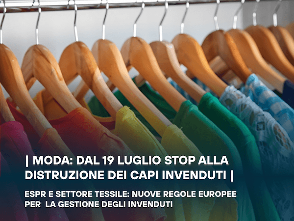 Moda: stop alla distruzione dei capi invenduti