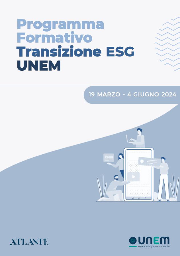 UNEM sceglie Atlante per il programma formativo Transizione ESG